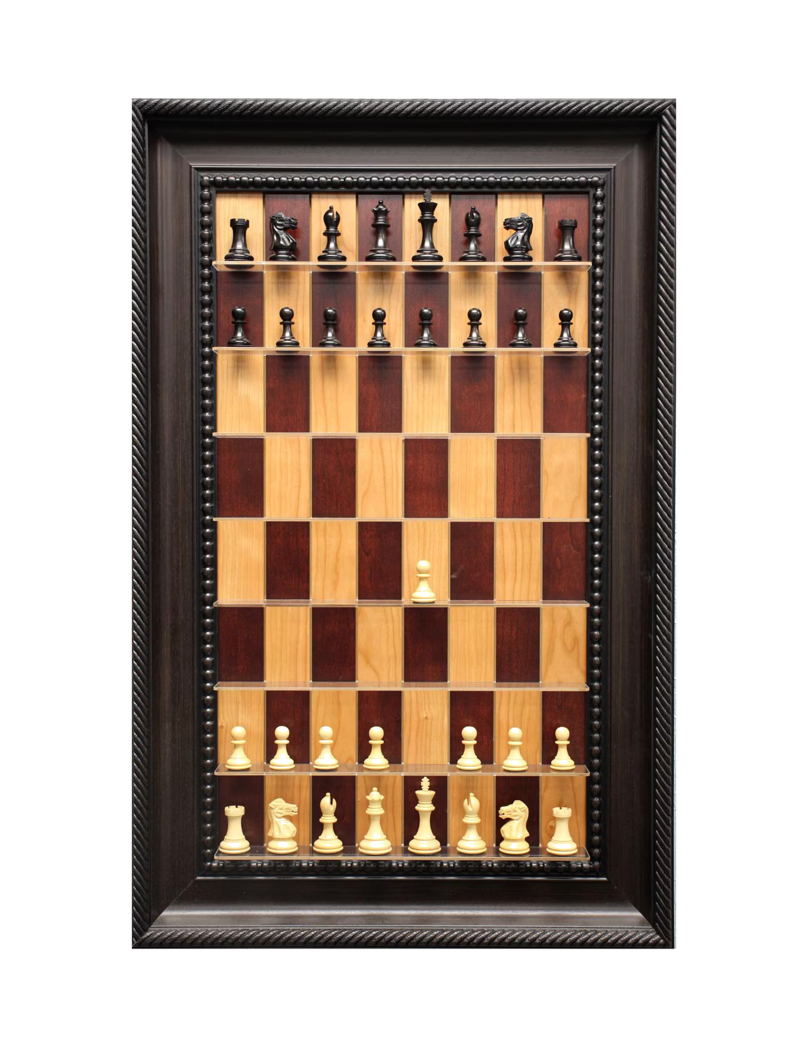 Red Cherry Vertical Wall-Mounted Chess Board